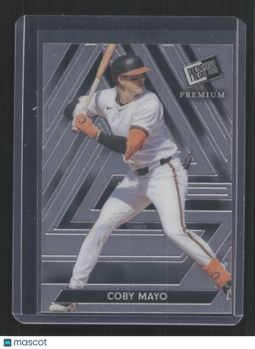 2024 Press Pass Premium Baseball COBY MAYO #10
