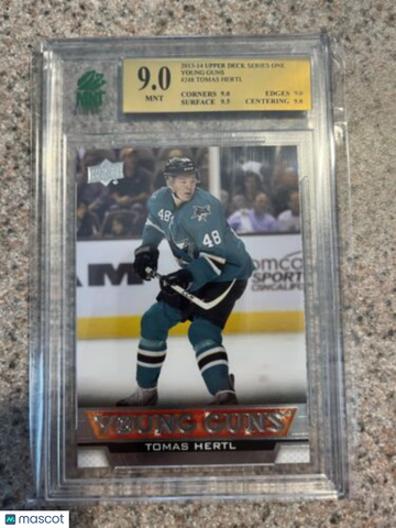 2013-14 Upper Deck San Jose Sharks #248 Rookie MNT 9