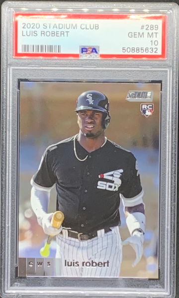 2020 TOPPS STADIUM CLUB LUIS ROBERT PSA 10