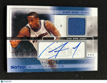 2004-05 Skybox Autographics Gilbert Arenas