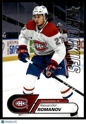 2020-21 Upper Deck NHL Star Rookies Box Set Alexander Romanov #22