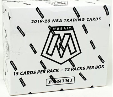 2019-20 Panini Mosaic Basketball Fat Pack Cello