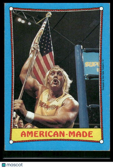 1987 Topps WWF American-made #35