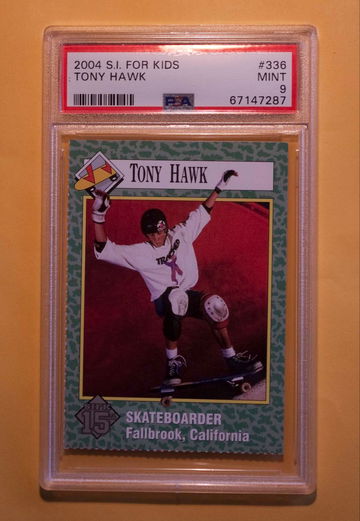 Tony Hawk 2004 Sport illustrated Si Kids 15th anniversary PSA 9 no higher POP 2