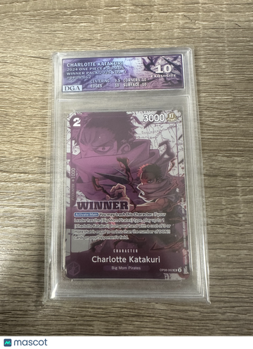 2024 One Piece Card Game Winner Pack 2023 Vol. 3 Charlotte Katakuri Winner Promo