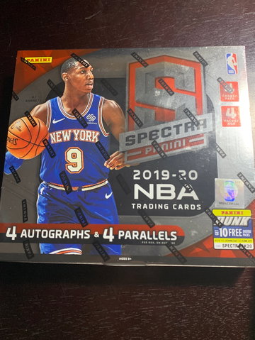 2019-20 Panini Spectra Hobby Box 
