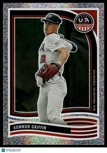 2024 Panini Stars & Stripes USA Baseball Konnor Griffin #91 Opening Day