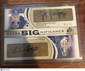 2010 SP Jonas Gustavsson #XSG-GG Print Short