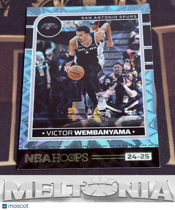 2024-25 Hoops Victor Wembanyama #165 Teal Explosion