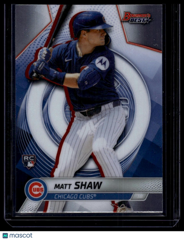 2025 Bowman's Best Matt Shaw #15 RC