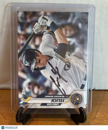 2020 Topps Milwaukee Brewers Christian Yelich #MIL-2