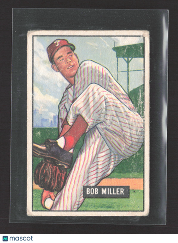 1951 Bowman Bob Miller #220