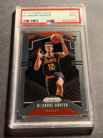 De’Andre Hunter 2019-20 Panini Prizm RC PSA 9