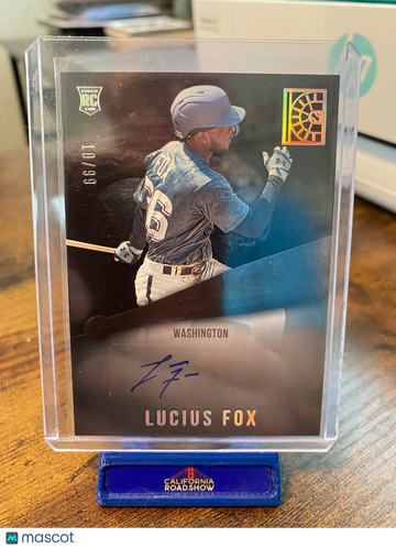 2022 Capstone Lucius Fox #RA-LF Rookie Panini Authentic