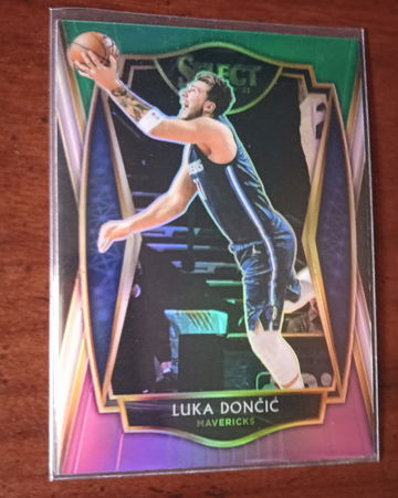 Luka Doncic Select green silver purple parallel