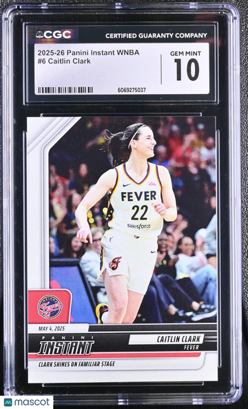 2025-26 Panini Instant WNBA Caitlin Clark #6 CGC 10