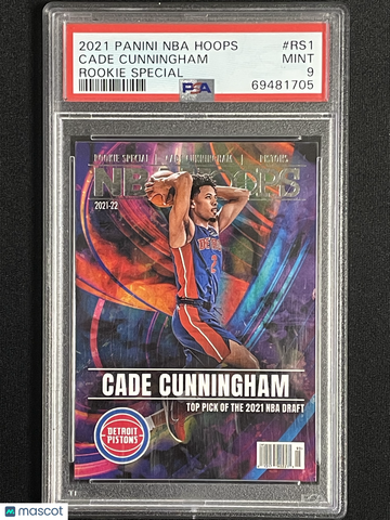 2021 Panini NBA Hoops Rookie Special Cade Cunningham #RS1 PSA 9
