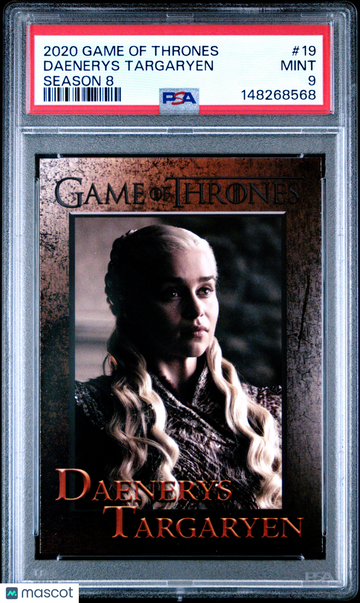 2020 Game Of Thrones Season 8 Daenerys Targaryen Base Set #19 PSA 9