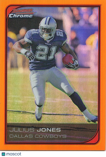 2006 Bowman Chrome Julius Jones #178