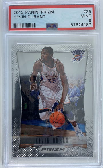 2012 Panini Prizm Kevin Durant PSA 9 Mint