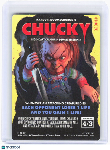 Secret Lair Drop Series Chucky Non-Foil Mythic #1807