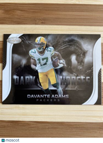 🔥2021 Panini Certified Davante Adams Dark Horses #DH-10 Packers Raiders
