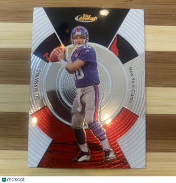 🔥Eli Manning 2005 Topps Finest Card #3, New York Giants  2nd Year