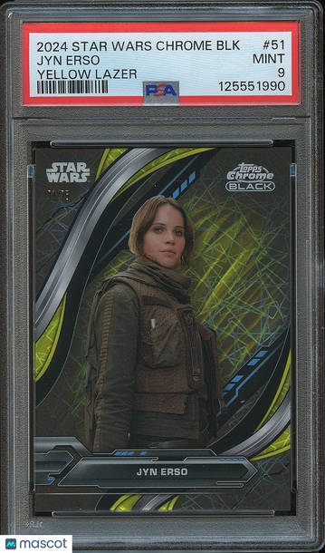 Star Wars Jyn Erso #51 PSA 9