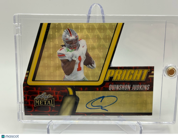 2025 Leaf Metal Upright Quinshon Judkins #UA-QJ1 /1