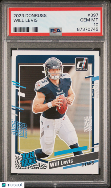 2023 Panini Donruss Will Levis #397 PSA 10