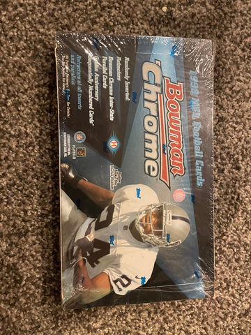 1998 BOWMAN CHROME HOBBY BOX SEALED PEYTON MANNING