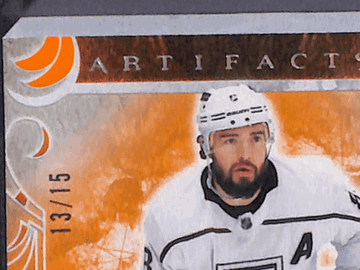 2024-25 Upper Deck Artifacts Drew Doughty #24 Orange Materials /15 Short Print