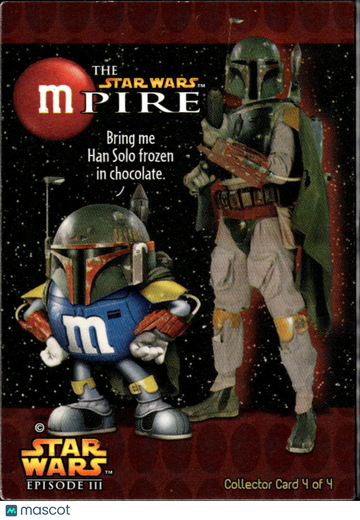 2005 M&M's Star Wars mPIRE Collector Card 4 of 4 #4