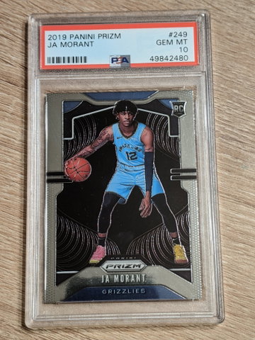 Ja Morant 2019 Prizm #249 PSA 10