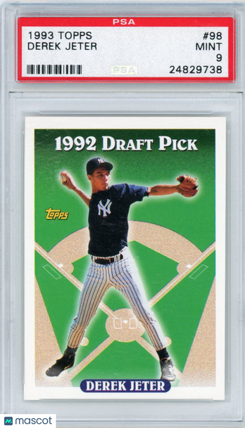 1993 Topps Derek Jeter #98 PSA 9