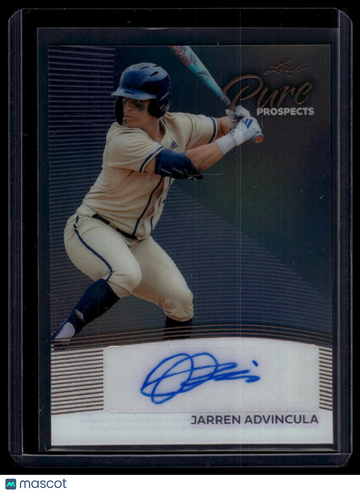 2026 Leaf Metal Draft Jarren Advincula #PP-JA1 Pure Prospects AU