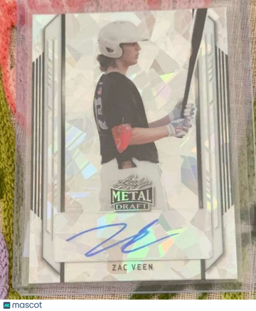 2021 Leaf Metal Draft Zac Veen #BA-ZV1