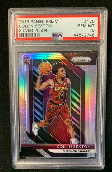 Collin Sexton PSA 10 2018 Panini Silver Prizm Rc