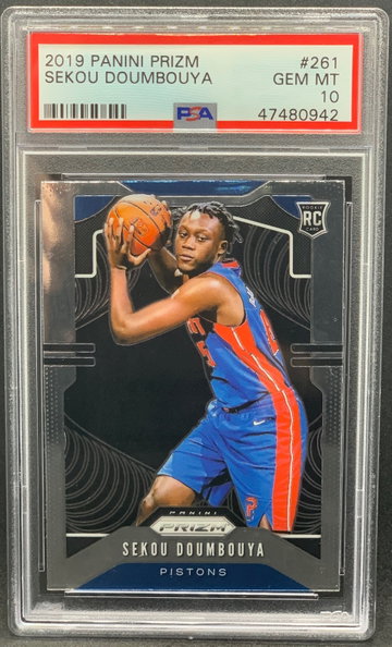 Sekou Doumbouya 2019 Panini Prizm PSA 10