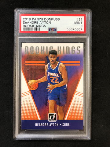 2018 Panini Donruss - DeAndre Ayton - Rookie Kings PSA 9 Mint