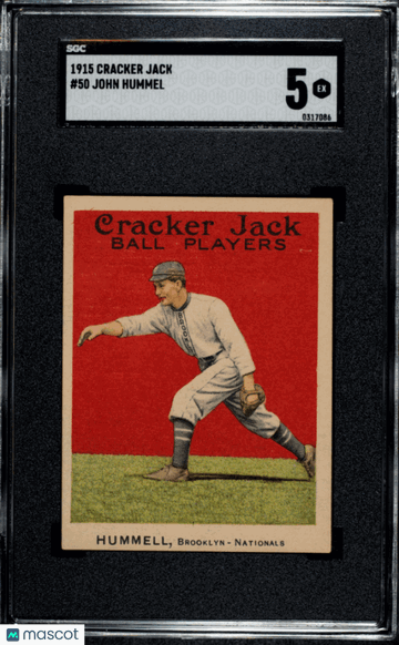 1915 Cracker Jack John Hummel #50 SGC 5