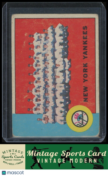 1963 Topps New York Yankees TC #247