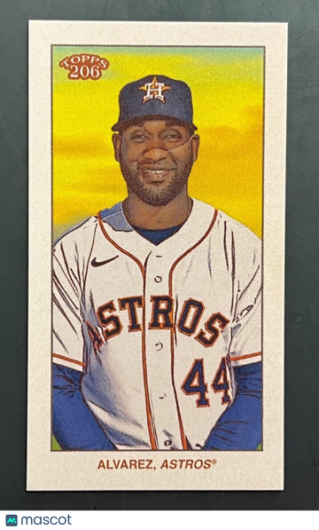 2023 Topps T206 Yordan Alvarez Blank Back Short Print SSP
