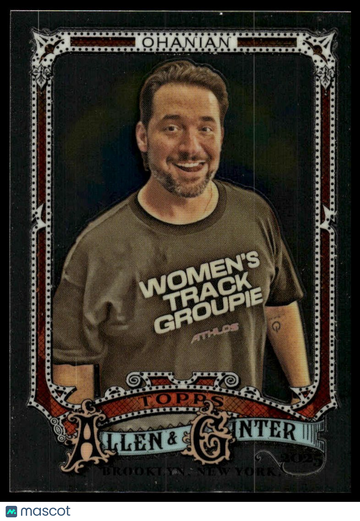 2025 Topps Allen & Ginter Alexis Ohanian #291 Chrome