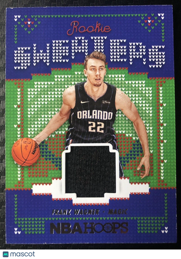 Franz Wagner 2021 Hoops Rookie Sweaters RC Jersey Patch #RSW-FW Orlando Magic
