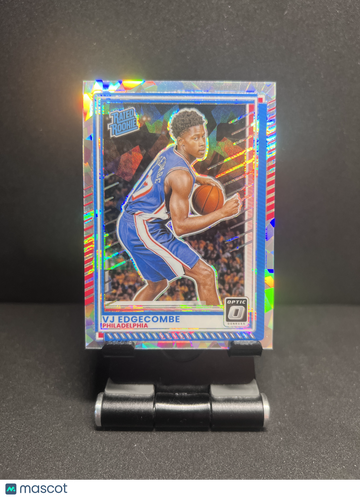 2025 DONRUSS VJ EDGECOMBE OPTIC CRACKED ICE PRIZM /25 RC