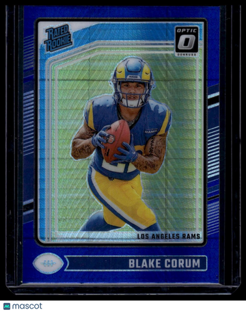 2024 Donruss Optic Blake Corum #208 Blue Scope