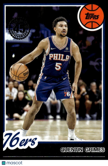 2025-26 Topps Quentin Grimes #80BK-46 1980-81 Topps Basketball