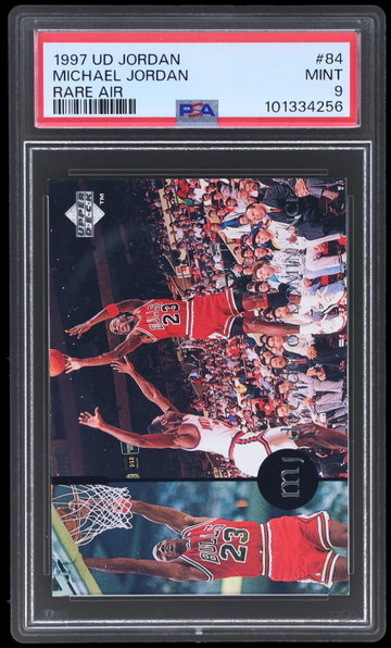 1997 Upper Deck Michael Jordan Rare Air PSA 9