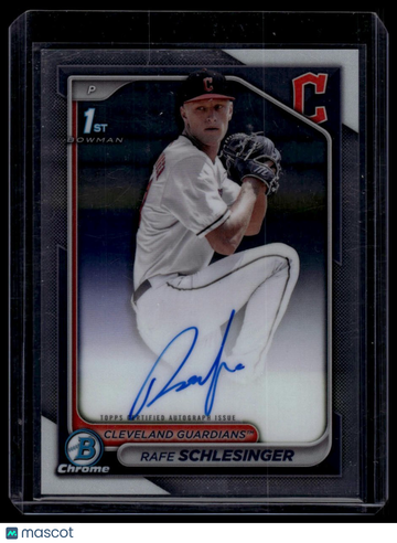 2024 Bowman Draft Rafe Schlesinger #CPA-RSC Chrome Prospect Autographs AU